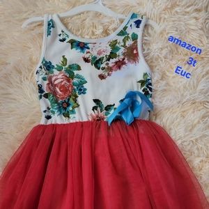 Little girls beautiful tutu dress 3tAmazonCondition Excellent used condition